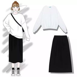 開學季新風尚 40套小清新校園風服裝繪制圖鑒