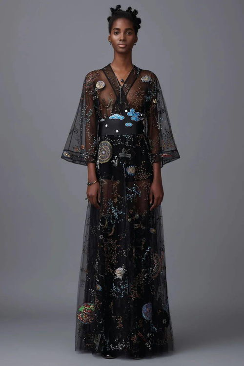 時裝里的星辰大海 星空服裝設計元素合集